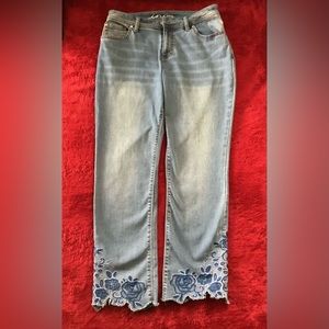 Inc cropped denim jeans